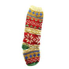 Knit Wool Stocking - Assorted Colors &amp; Styles