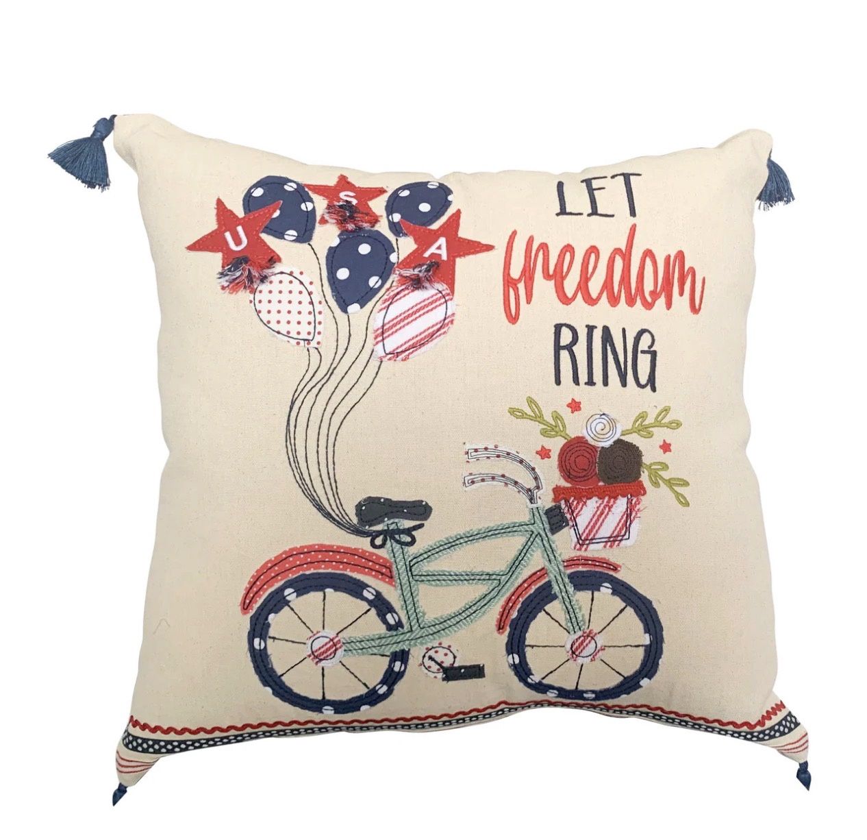 Let Freedom Ring Pillow
