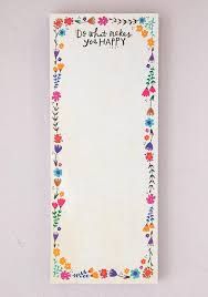 List Notepad - Do What Makes You Happy