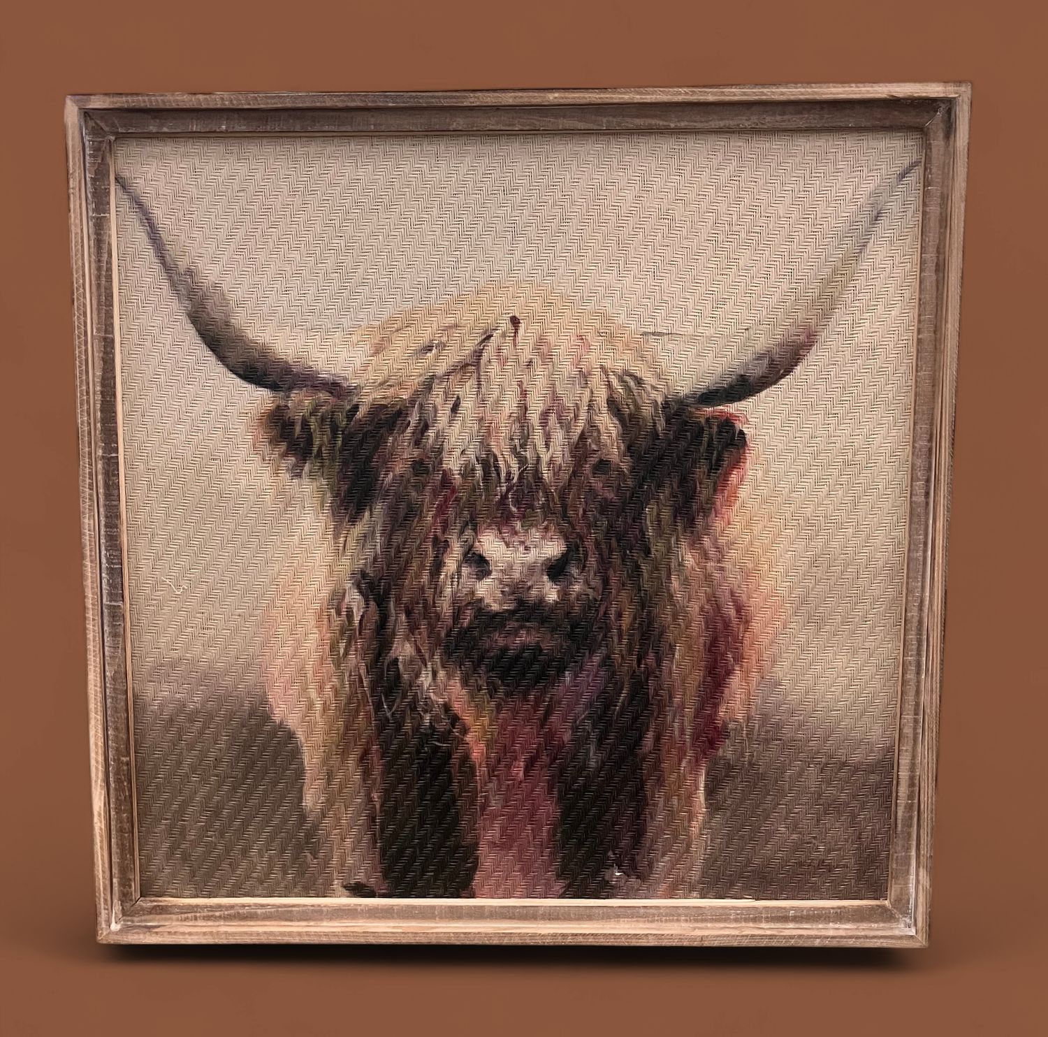 Longhorn Highland Cow Print
