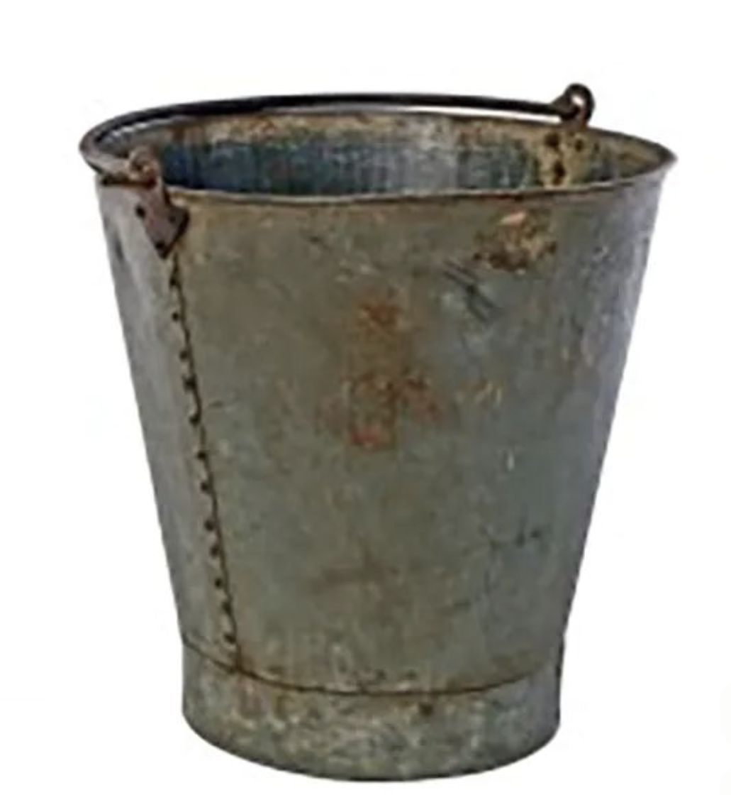 Found Dairy Bucket