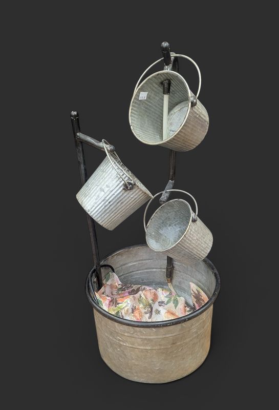 Vintage Bucket Fountain