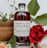 Strawberry Rose Drinking Vinegar