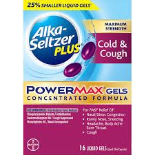Alka-Seltzer+ Cold &amp; Cough Powermax Gels