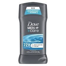 Dove Men+Care 72 Hour Stick Deodorant Clean Comfort -2.7Oz