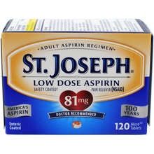 St Joseph Aspirin 81Mg Tabs 120ct.