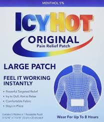 Icy Hot Original Back Patch 5%Menthol