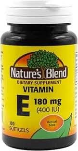 Vitamin E - 400IU, 100 Capsules