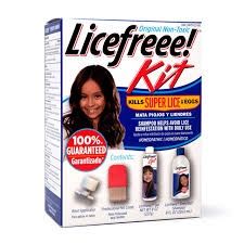 Licefreee Kit - Includes Nit Comb, Gel &amp; Shampoo