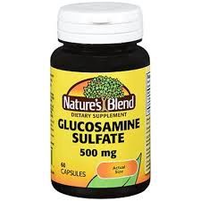 Glucosamine Sulfate - 500mg, 60 Capsules
