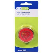 Ezy Dose Pill Container Round