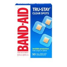 Band Aid Clear Spots 50ct.