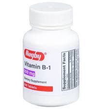 Vitamin B-1 - 100mg, 100 Tablets