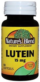 Lutein - 15 mg, 60 Softgels