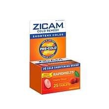 Zicam Cold Tab Cherry 25 Rapidmelts