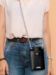 Crossbody Phone Bag Black