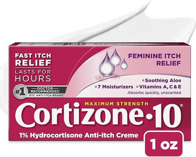 Cortizone-10 Feminine Itch 1% Cream - 1oz
