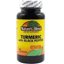 Turmeric W/Black Pepper - 500 mg Capsules, 60 Ct