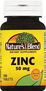 ZINC GLUCONATE 50MG TABLETS 100 CT