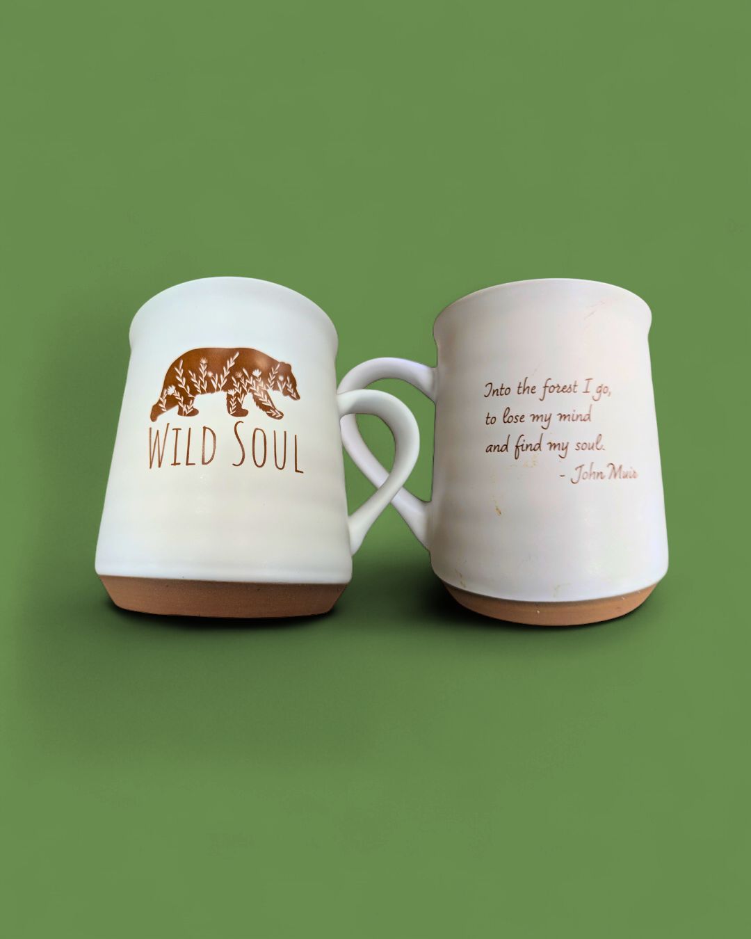 Ceramic Montana Mug -  Wild Soul With John Muir Quote