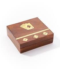 Rosewood Dice &amp; Card Set