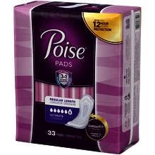 Poise Ultimate Coverage Pads 33ct.