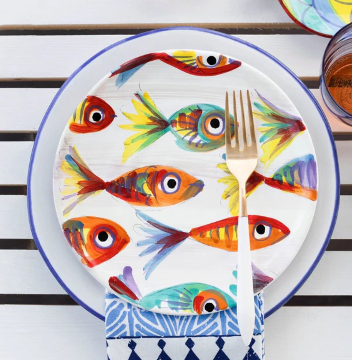 Pesci Colorati Salad Plate