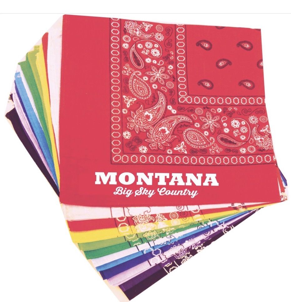 Montana Bandanas (Assorted Colors)