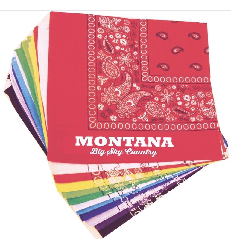 Montana Bandanas (Assorted Colors)