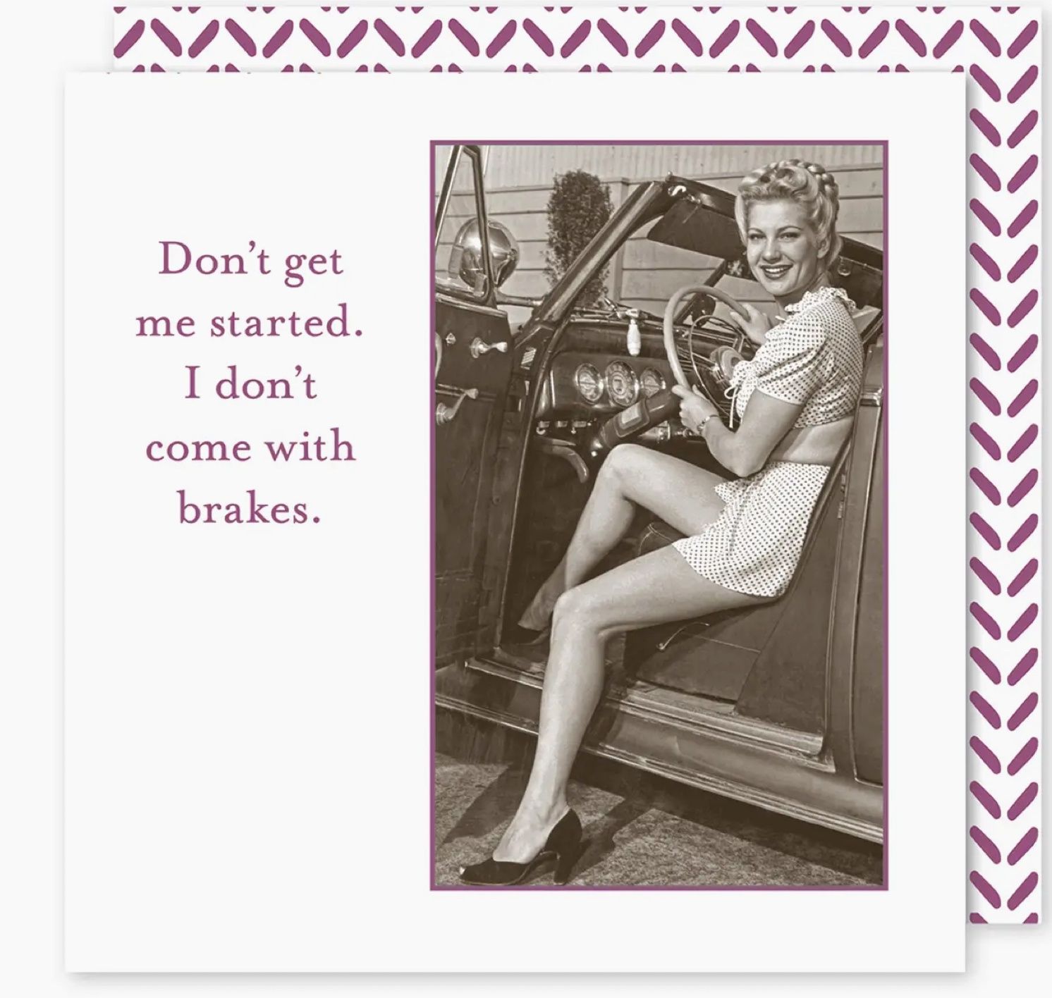 Don't Get Me Started Beverage Napkin