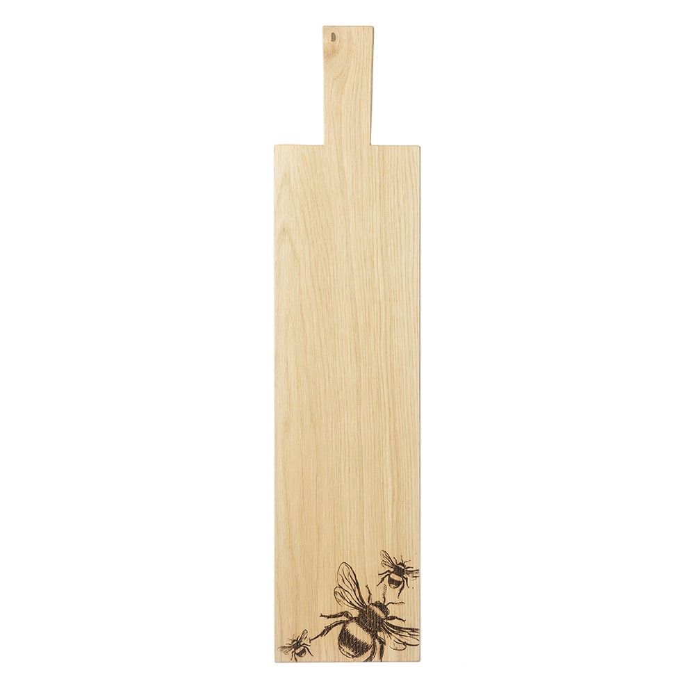 Long Bee Oak Serving Paddle