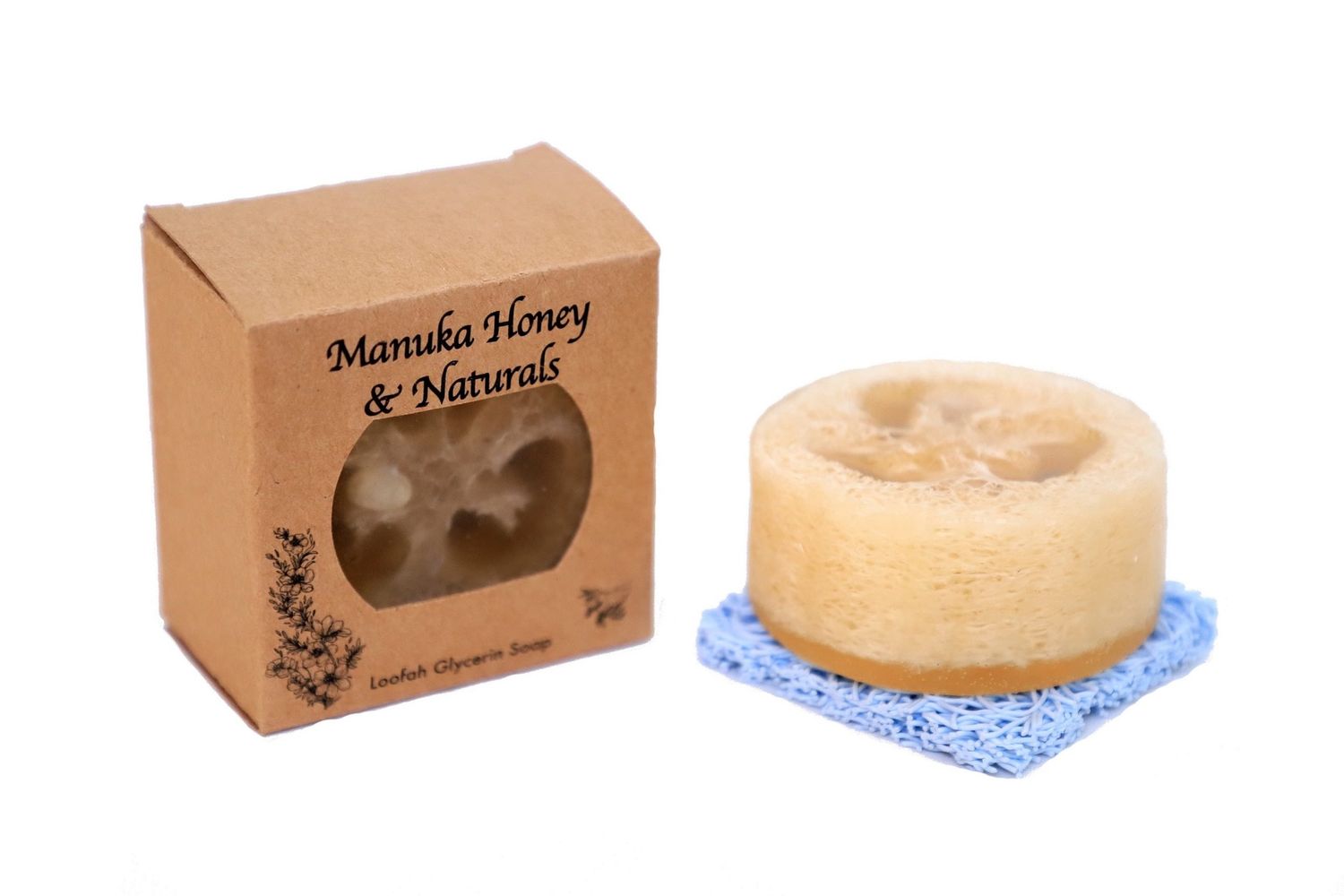 Manuka Honey &amp; Naturals - Loofah Glycerin Soap