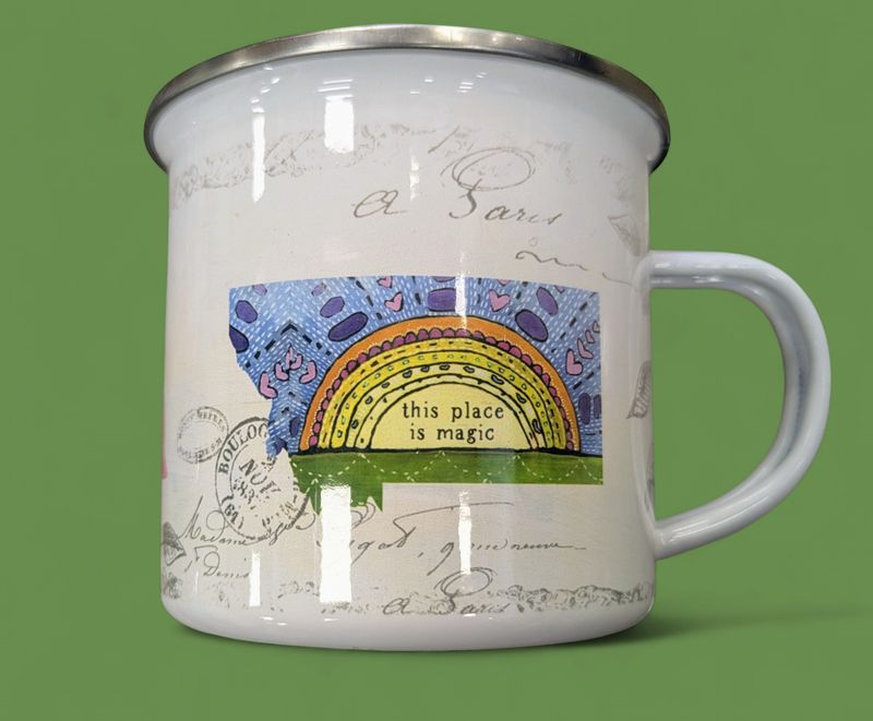 This Place Is Magic Camp Mug