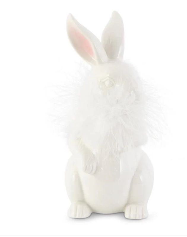 White Feathered Bunny