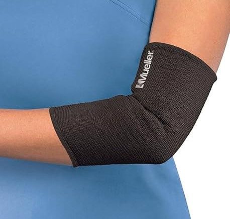 Elastic Elbow Support, Black, Md