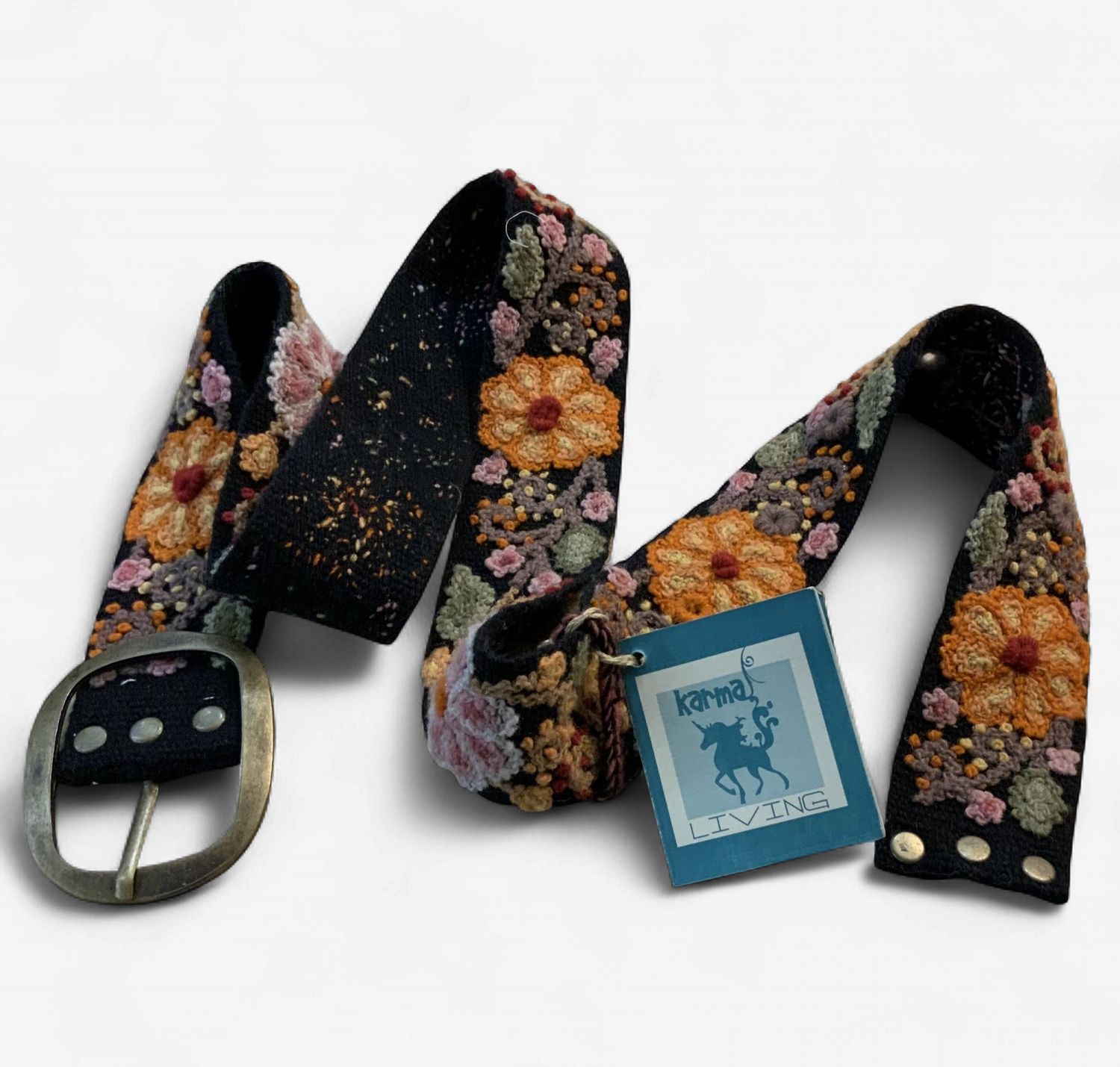 Andean Embroidered Belt