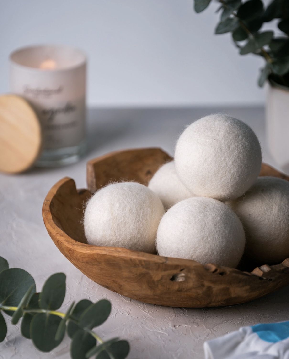 Single Wool Dryer Ball - Assorted Colors