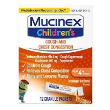 Child Mucinex Cough &amp; Chest Congestion