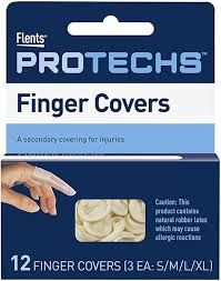 Protechs Finger Covers Latex 36ct.