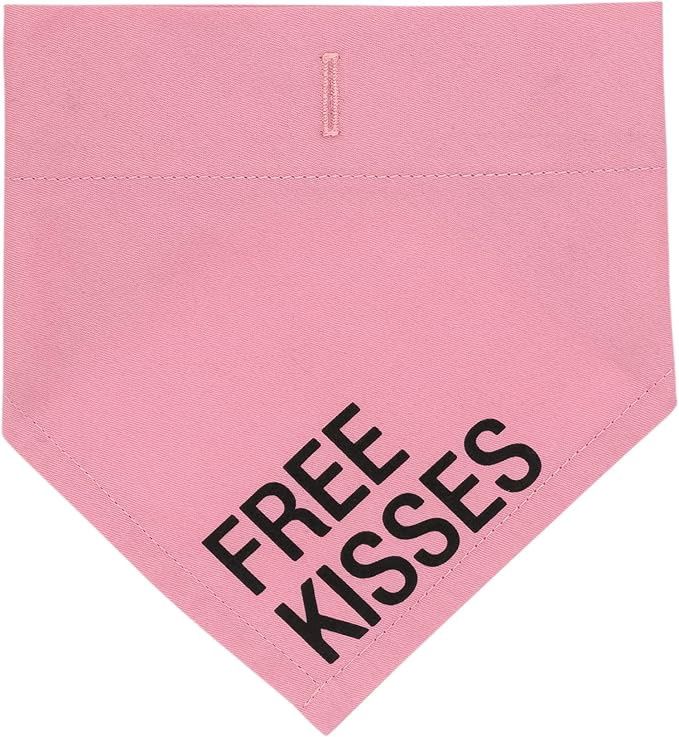 Free Kisses Dog Bandana