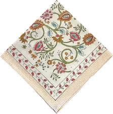 Hand Block Cotton Napkin (assorted 20"x20")