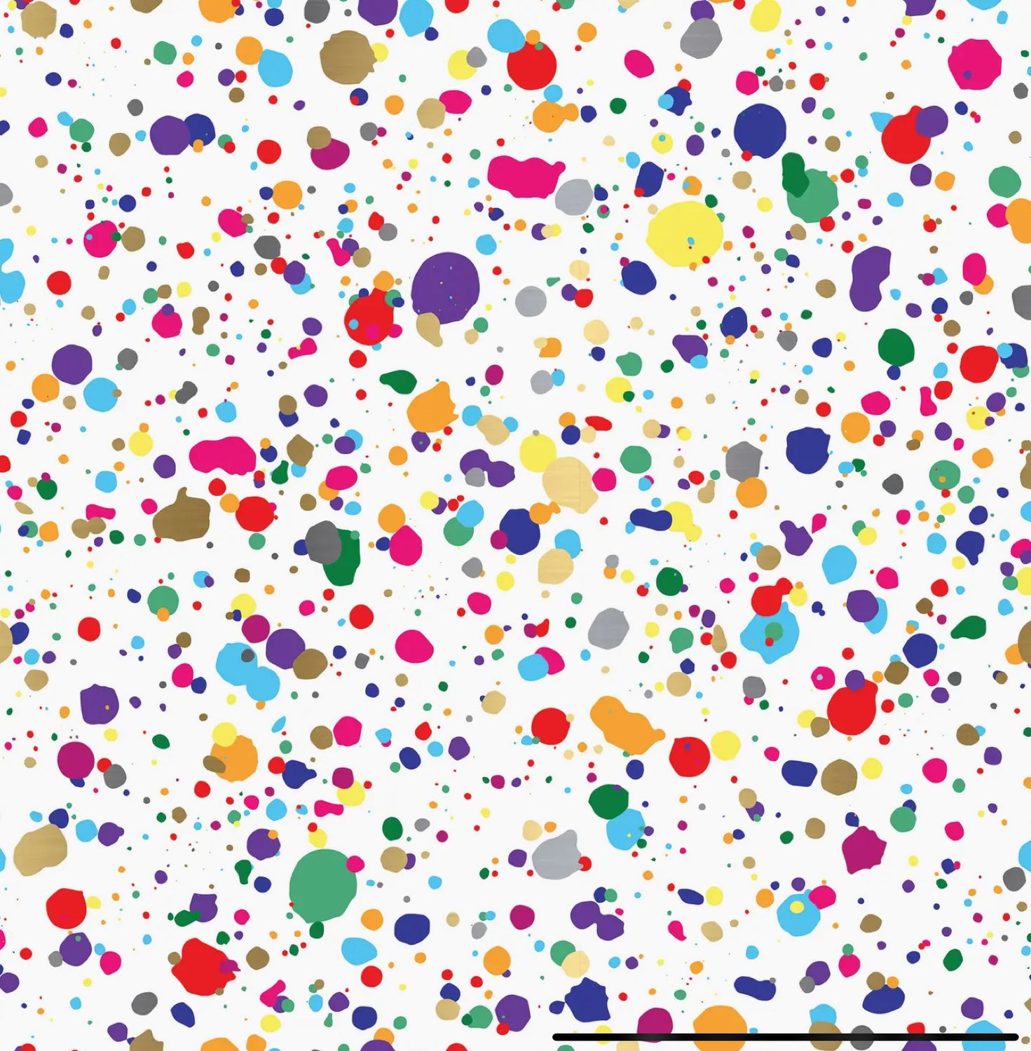 Splatter Gift Wrap