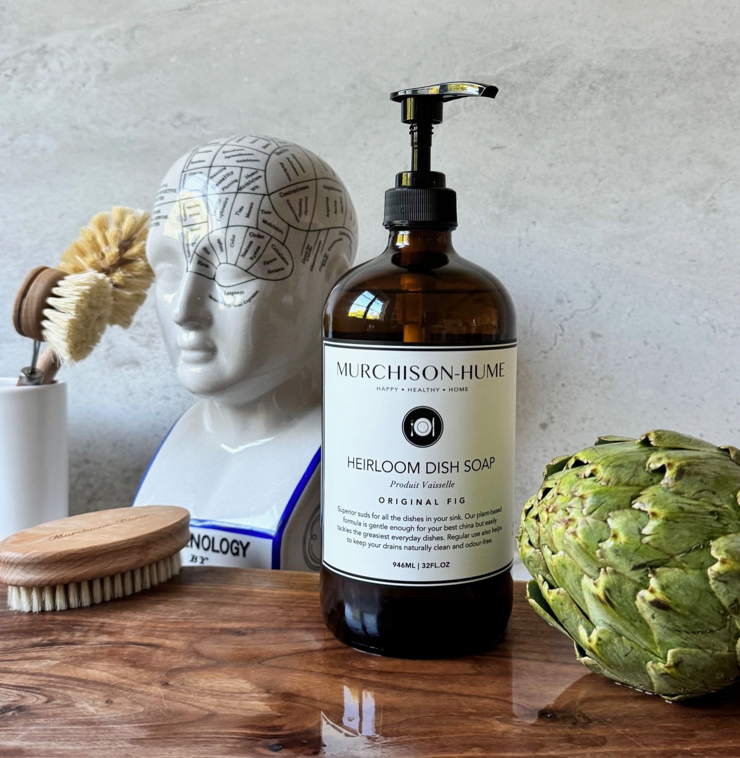 Murchison-Hume Heirloom Dish Soap | Non-Toxic 17oz Heirloom Dish Soap Original Fig - 1