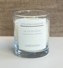 La Vie En Rose Full Size Candle