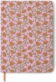 JUMBO SOFT TOUCH JOURNAL - PINK VINTAGE FLORAL