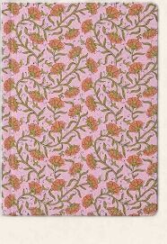 Jumbo Soft Touch Journal - Pink Vintage Floral