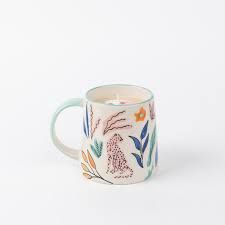 Sweet Grace Mug Candle - Leopard