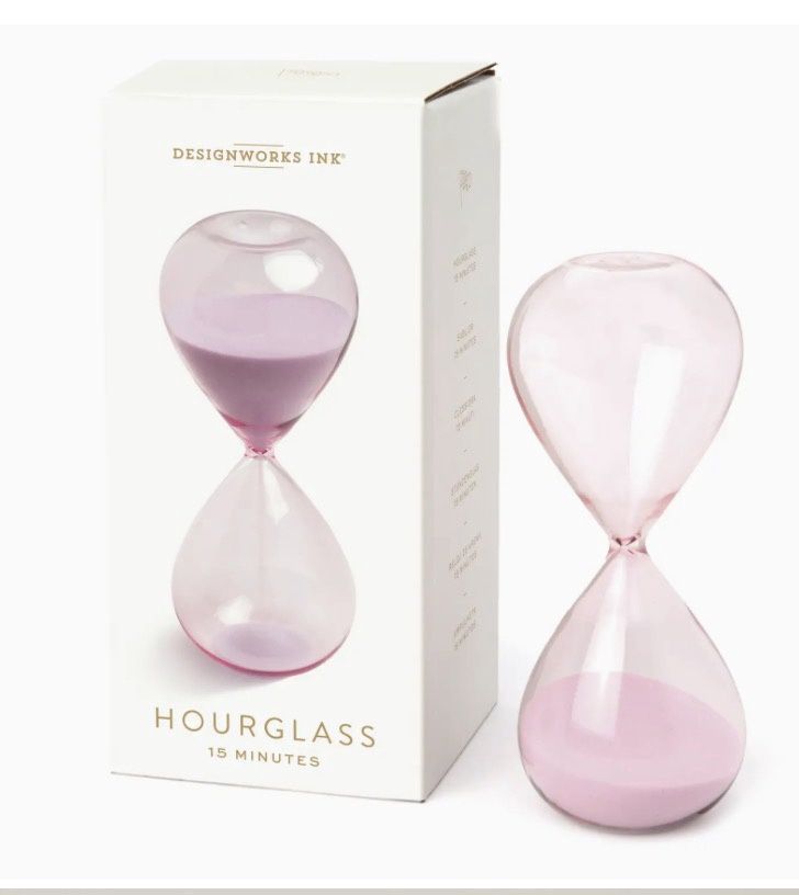 Lilac Hourglass  15 Min