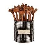 Farm Animal Wooden Spoon - 1 Count