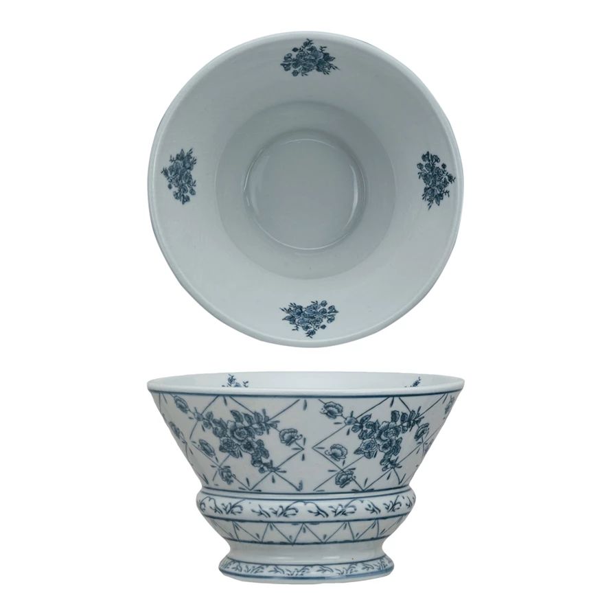 HAND PAINTED VINTAGE PLATER/BOWL